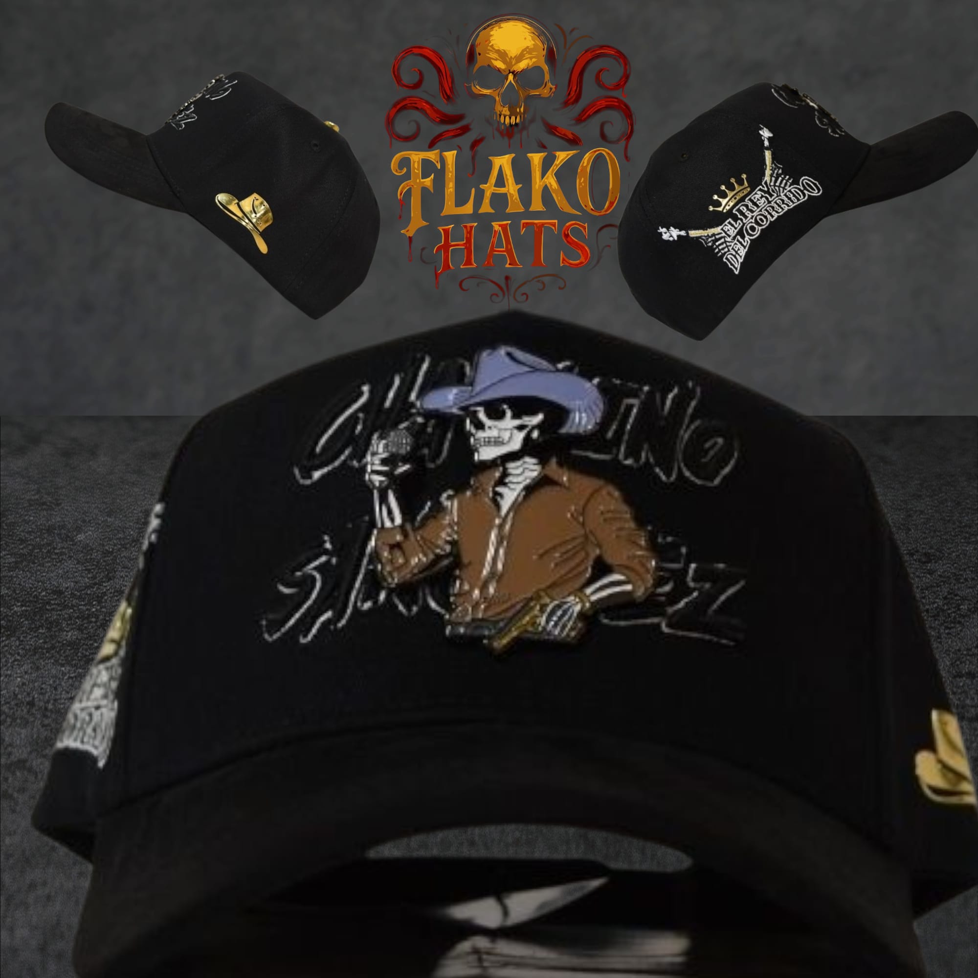 Chalino Sanchez Metal Logo