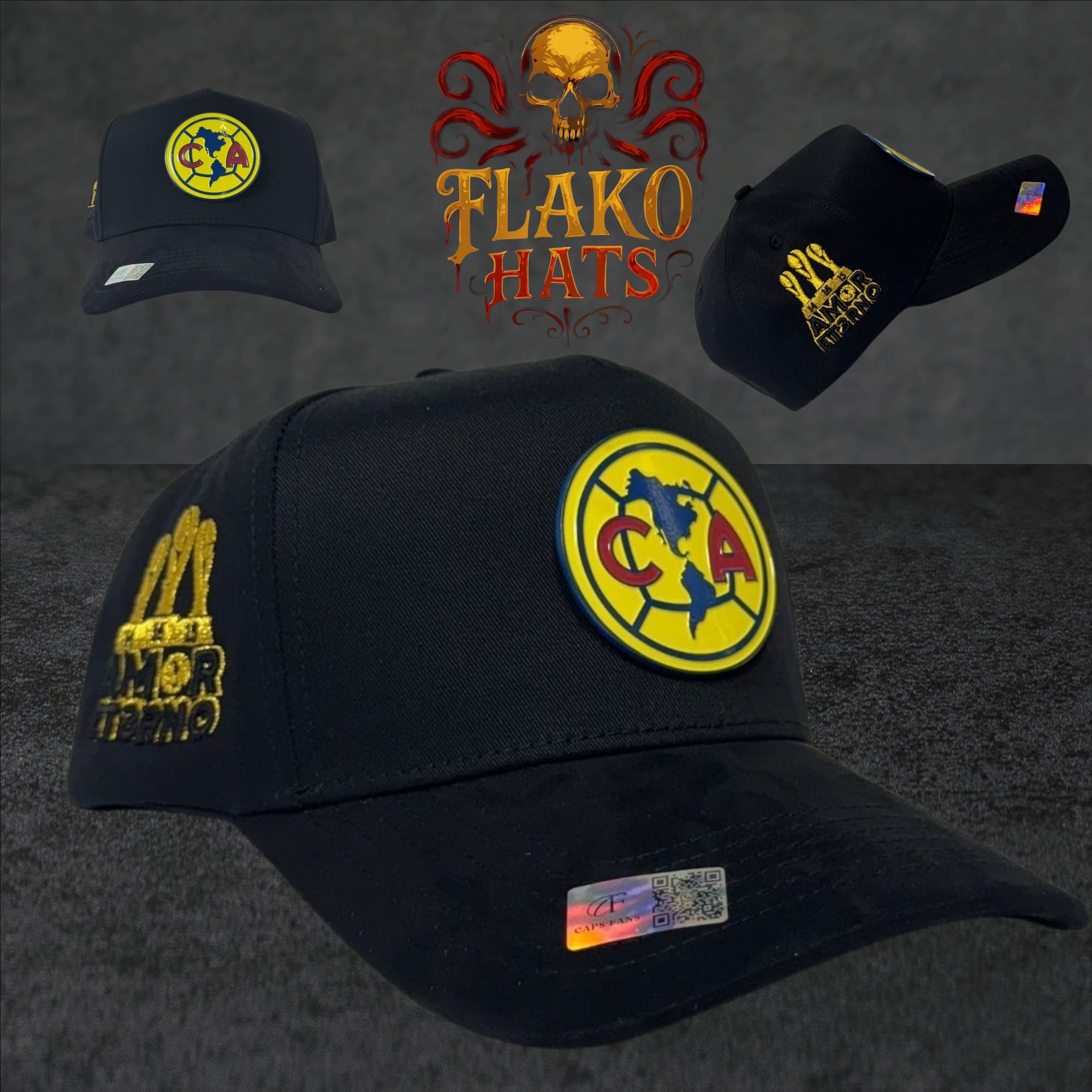 Club America Metal Logo