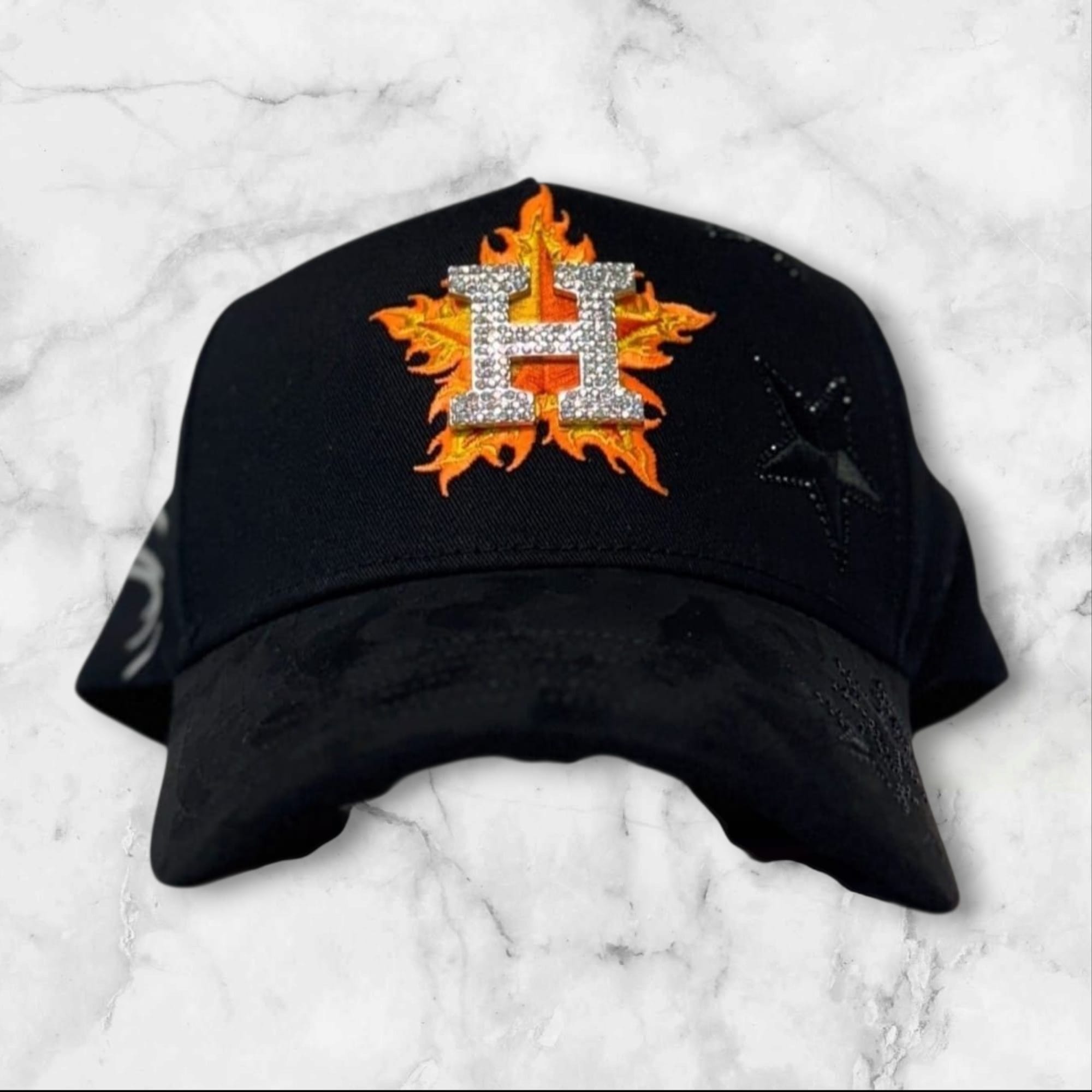 Houston Astros Metal Logo