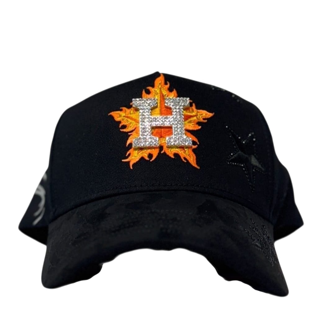 Houston Astros Metal Logo