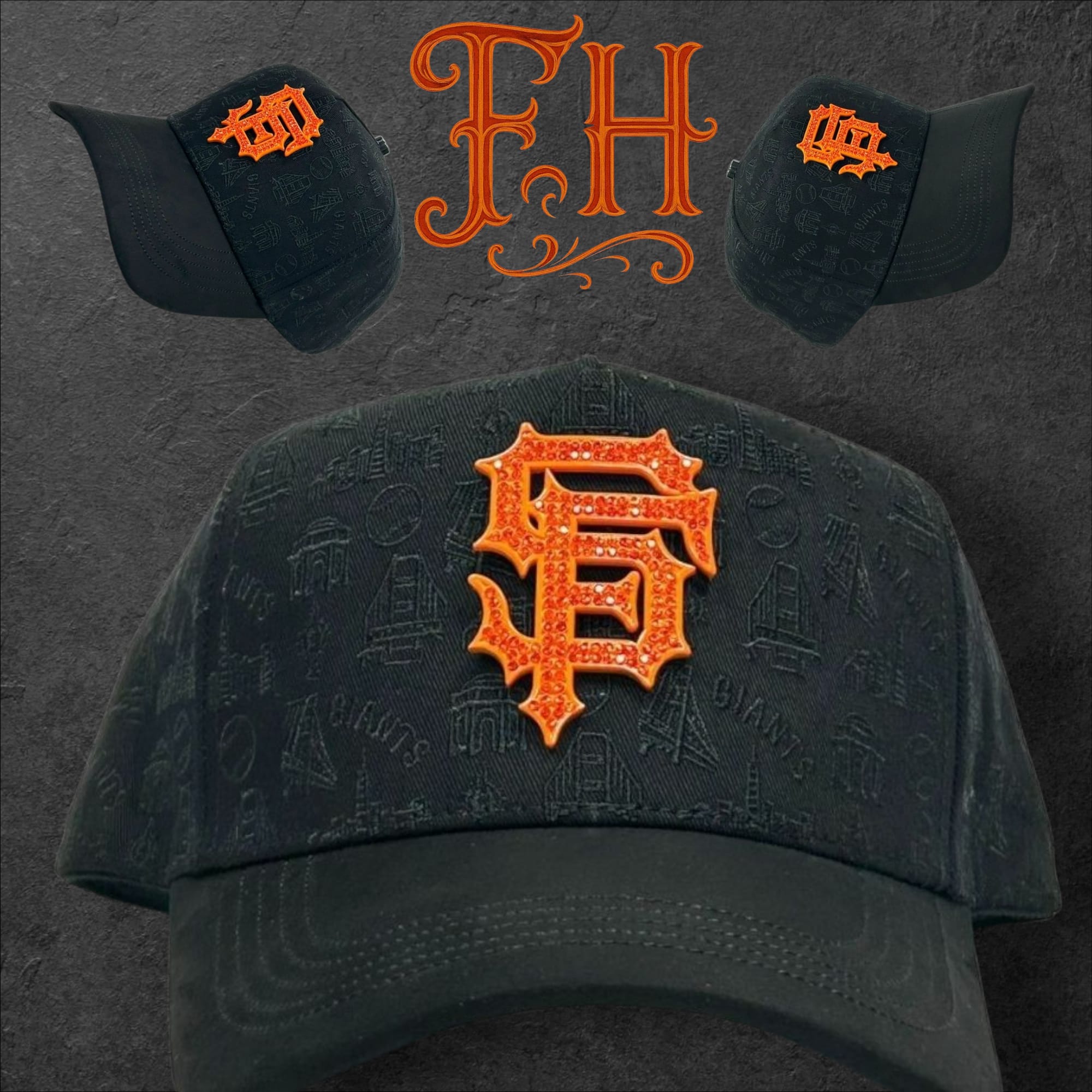 SF Crystals Metal Logo